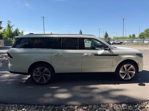 Pristine White 2026 Lincoln Navigator L Black Label
