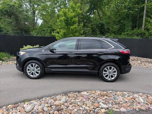 Agate Black Metallic 2020 Ford Edge Titanium