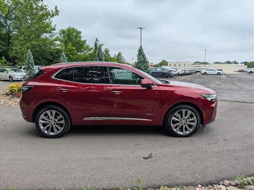 Cinnabar Metallic 2023 Buick Envision Avenir