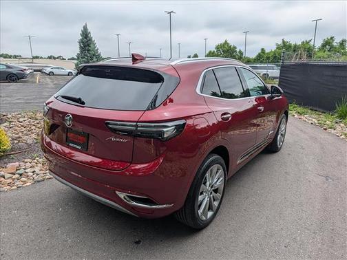 Cinnabar Metallic 2023 Buick Envision Avenir