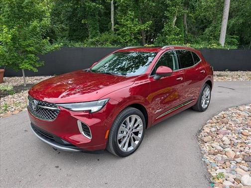 Cinnabar Metallic 2023 Buick Envision Avenir