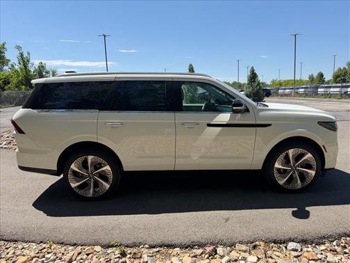 Pristine White 2026 Lincoln Navigator Black Label
