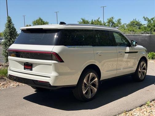 Pristine White 2026 Lincoln Navigator Black Label
