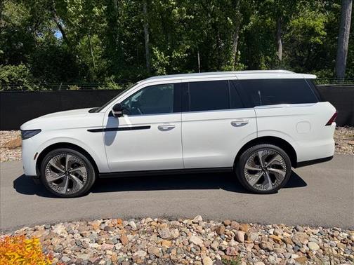Pristine White 2026 Lincoln Navigator Black Label