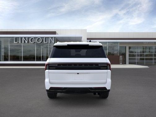 Pristine White 2026 Lincoln Navigator Black Label