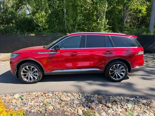Red Carpet Metallic Tinted Clearcoat 2026 Lincoln Aviator Reserve AWD
