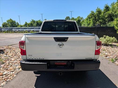 White 2021 Nissan Titan S