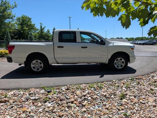 White 2021 Nissan Titan S