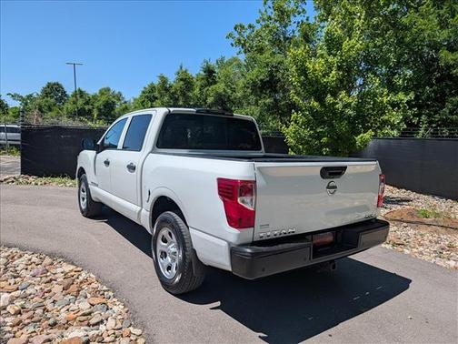 White 2021 Nissan Titan S