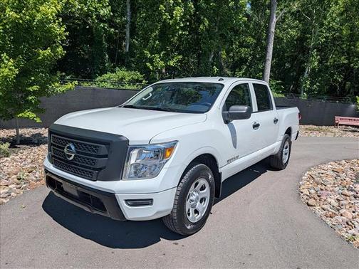 White 2021 Nissan Titan S