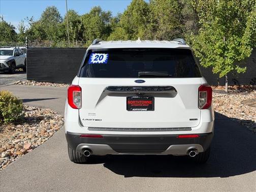 Oxford White 2020 Ford Explorer Limited