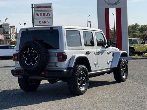 Silver Zynith Clearcoat 2023 Jeep Wrangler 4xe Rubicon