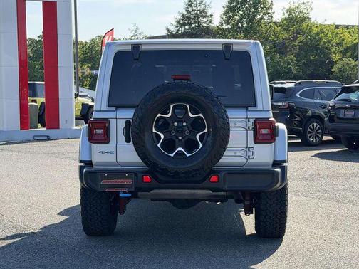 Silver Zynith Clearcoat 2023 Jeep Wrangler 4xe Rubicon