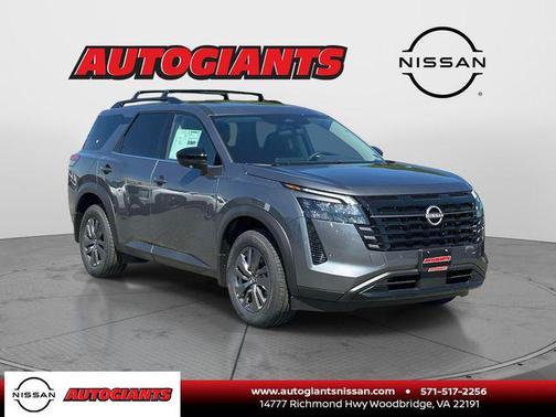 Gun Metallic 2026 Nissan Pathfinder SV