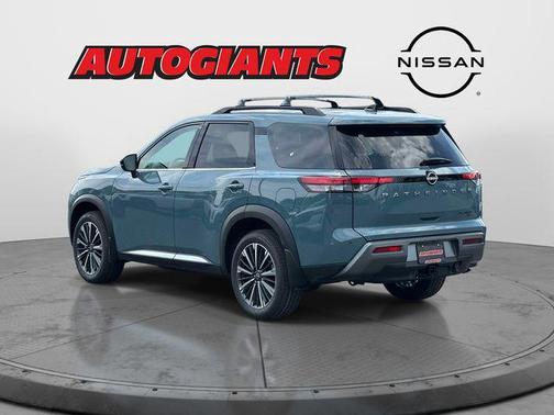 Baltic Teal 2026 Nissan Pathfinder Platinum