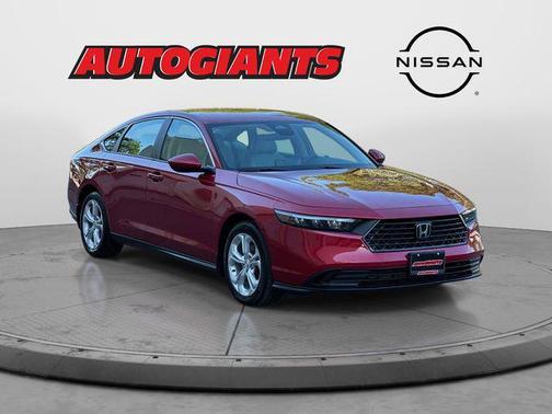 Red 2025 Honda Accord LX 1.5T