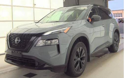 Boulder Gray Pearl/Super Black 2023 Nissan Rogue SV