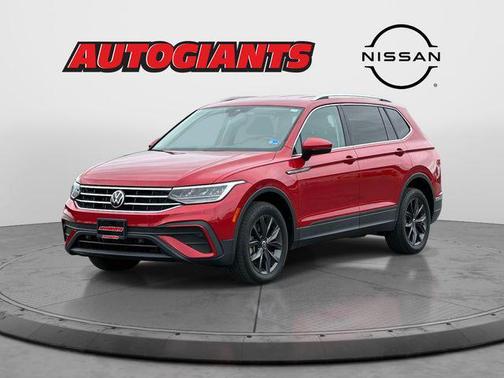 Red Metallic 2022 Volkswagen Tiguan 2.0T SE 4MOTION