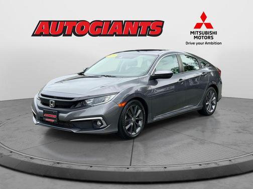 Gray 2021 Honda Civic EX
