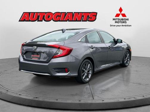 Gray 2021 Honda Civic EX