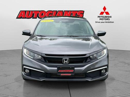 Gray 2021 Honda Civic EX