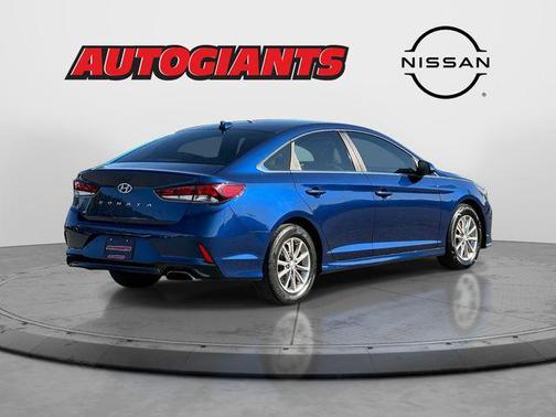 Lakeside Blue 2018 Hyundai SONATA SE