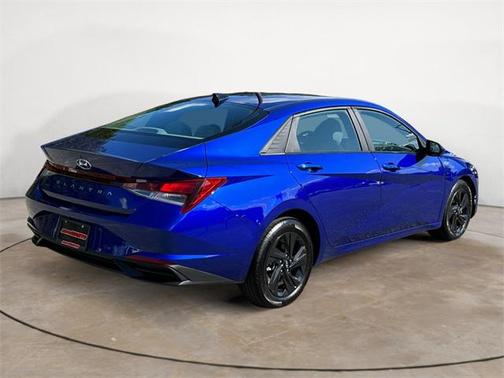 Intense Blue 2021 Hyundai ELANTRA SEL