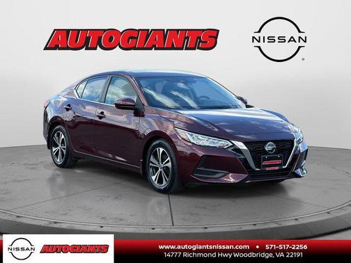 Rosewood Metallic 2023 Nissan Sentra SV