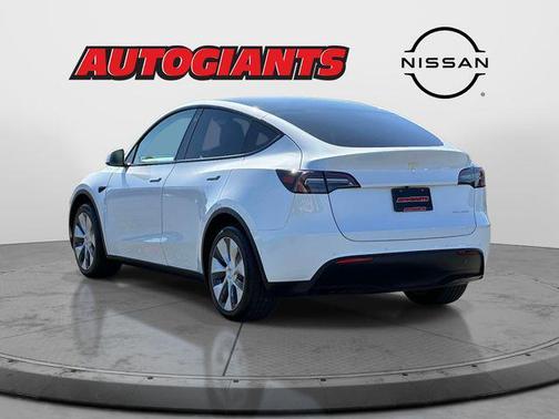 Pearl White Multi-Coat 2021 Tesla Model Y Long Range Dual Motor All-Wheel Drive