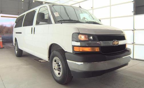 Summit White 2024 Chevrolet Express 3500 RWD 3500 Extended Wheelbase LT
