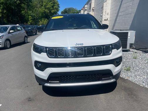 Bright White Clearcoat 2025 Jeep Compass Limited