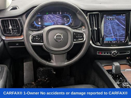 Denim Blue Metallic 2024 Volvo S60 B5 Plus Dark Theme