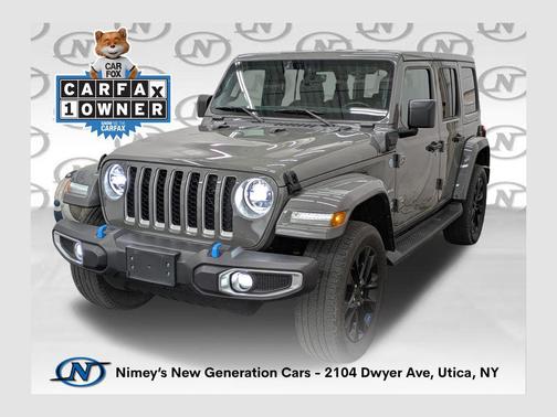 Sting-Gray Clearcoat 2023 Jeep Wrangler 4xe Sahara