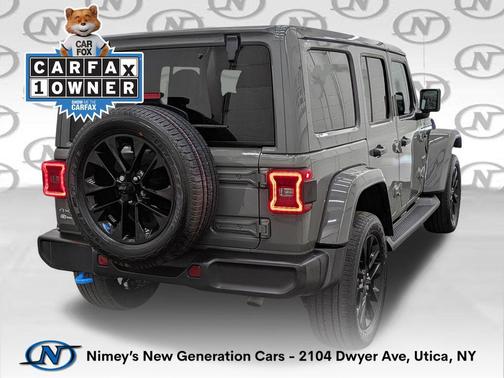 Sting-Gray Clearcoat 2023 Jeep Wrangler 4xe Sahara