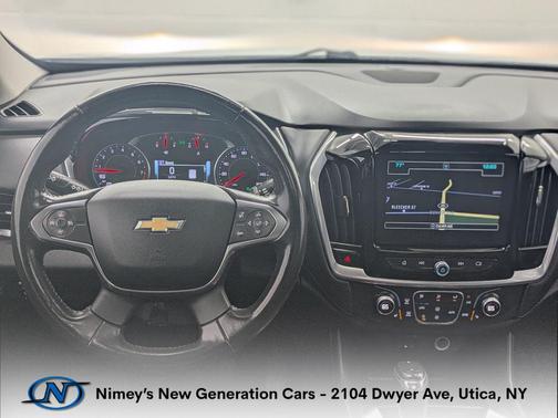 Summit White 2019 Chevrolet Traverse LT Leather