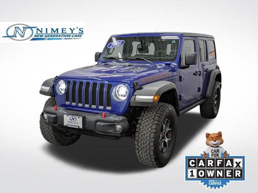 Ocean Blue Metallic Clearcoat 2020 Jeep Wrangler Unlimited Rubicon