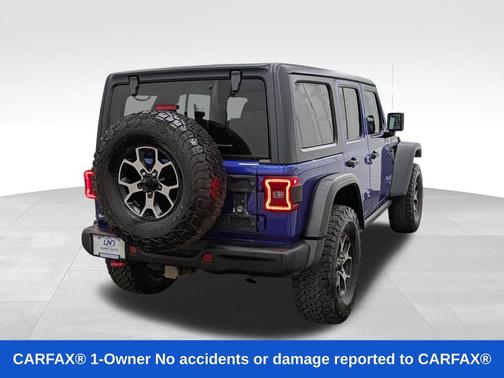 Ocean Blue Metallic Clearcoat 2020 Jeep Wrangler Unlimited Rubicon