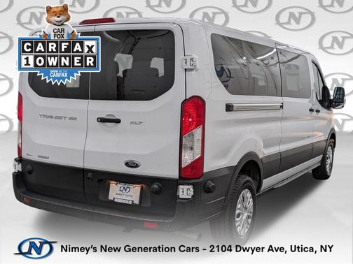 Oxford White 2024 Ford Transit-350 XLT