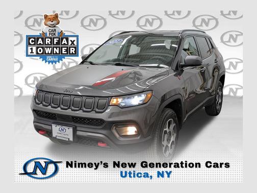 Granite Crystal Metallic Clearcoat 2022 Jeep Compass Trailhawk