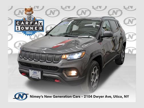 Granite Crystal Metallic Clearcoat 2022 Jeep Compass Trailhawk