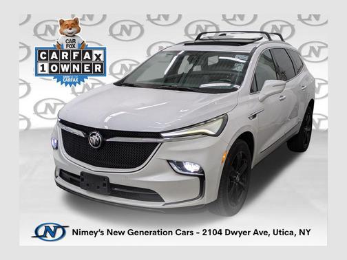 White Frost Tricoat 2023 Buick Enclave Essence AWD