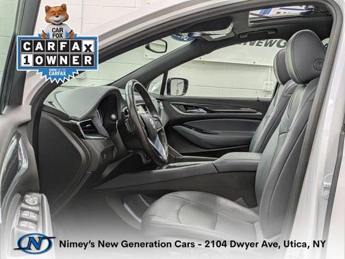 White Frost Tricoat 2023 Buick Enclave Essence AWD