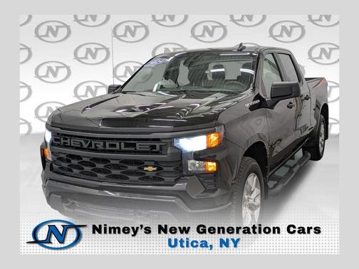 Black 2024 Chevrolet Silverado 1500 Custom