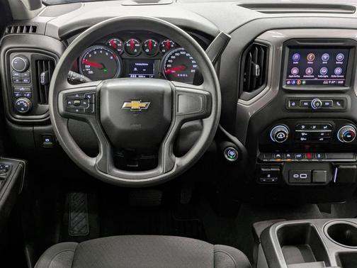 Black 2024 Chevrolet Silverado 1500 Custom