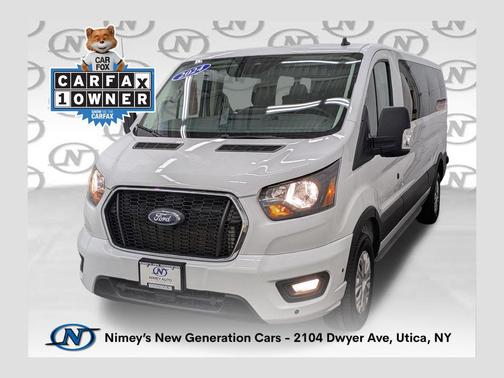 Oxford White 2024 Ford Transit-350 XLT
