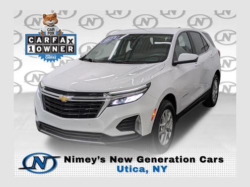 Summit White 2024 Chevrolet Equinox 1LT