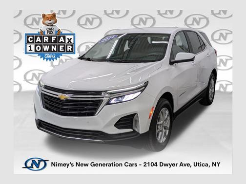 Summit White 2024 Chevrolet Equinox 1LT