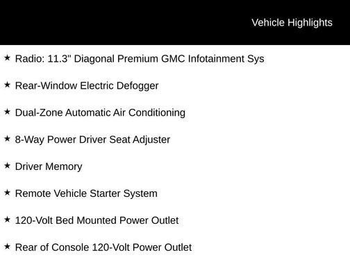 Onyx Black 2023 GMC Canyon Denali