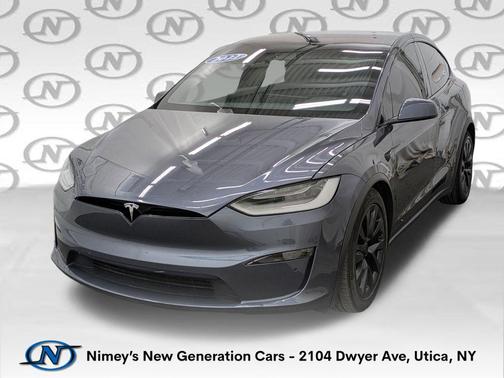 Midnight Silver Metallic 2022 Tesla Model X Dual Motor All-Wheel Drive