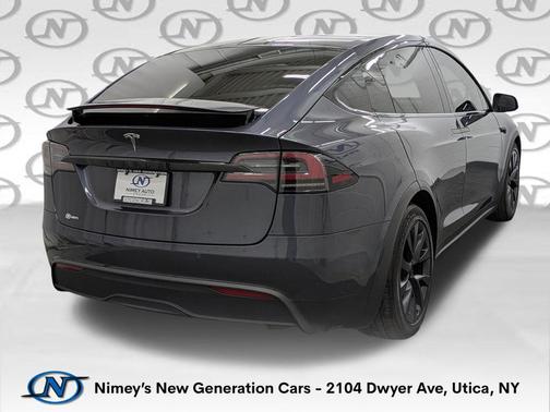 Midnight Silver Metallic 2022 Tesla Model X Dual Motor All-Wheel Drive